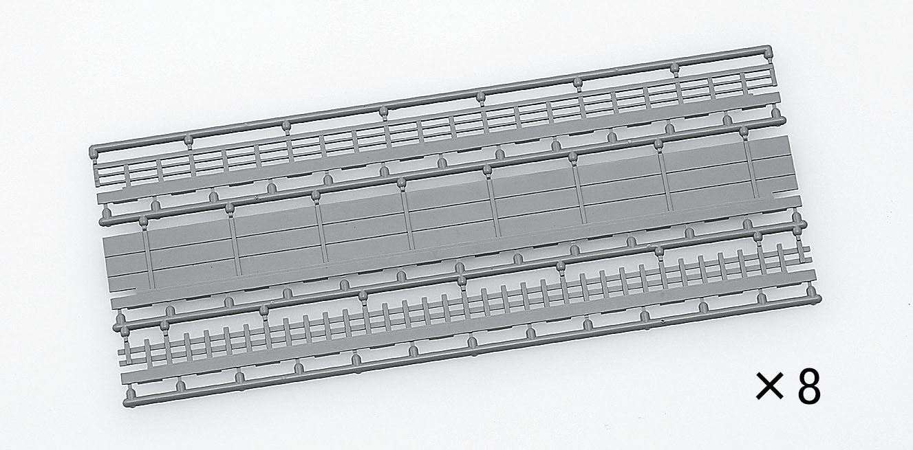 Tomix N Wide Track Wall C391