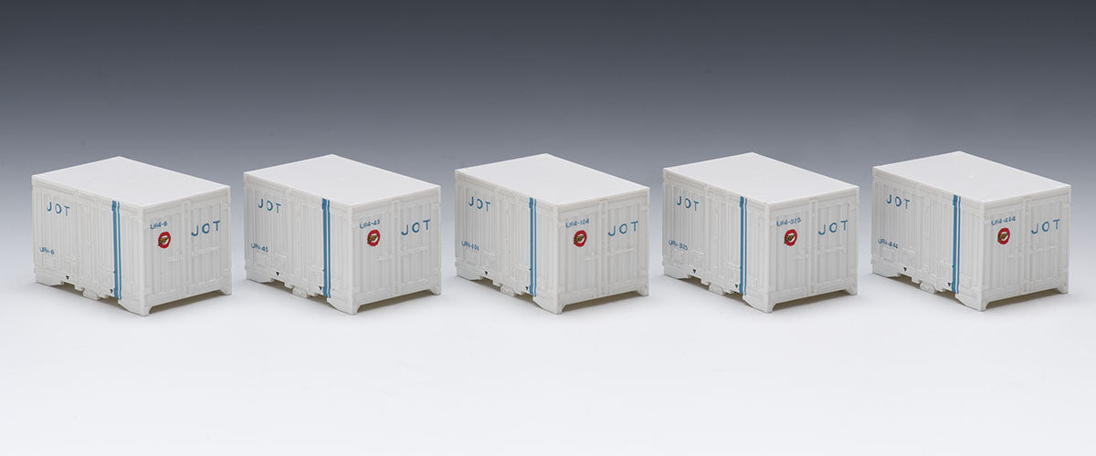 Tomix N UR4 Container, 5 x J.O.T. container