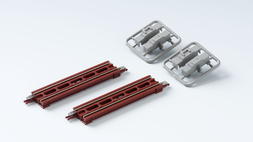 Tomix N Traf Girder Bridge Red (2)