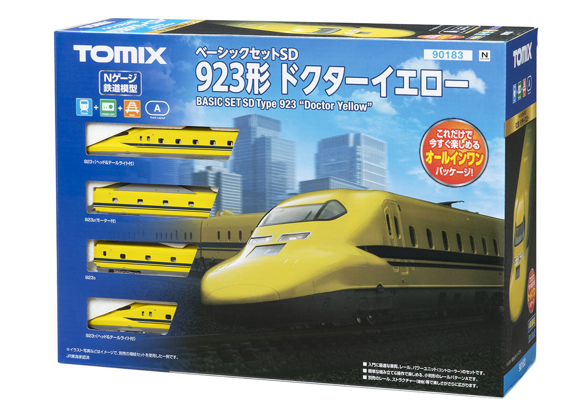 Tomix N Starter Set SD 923 Dr. Yellow