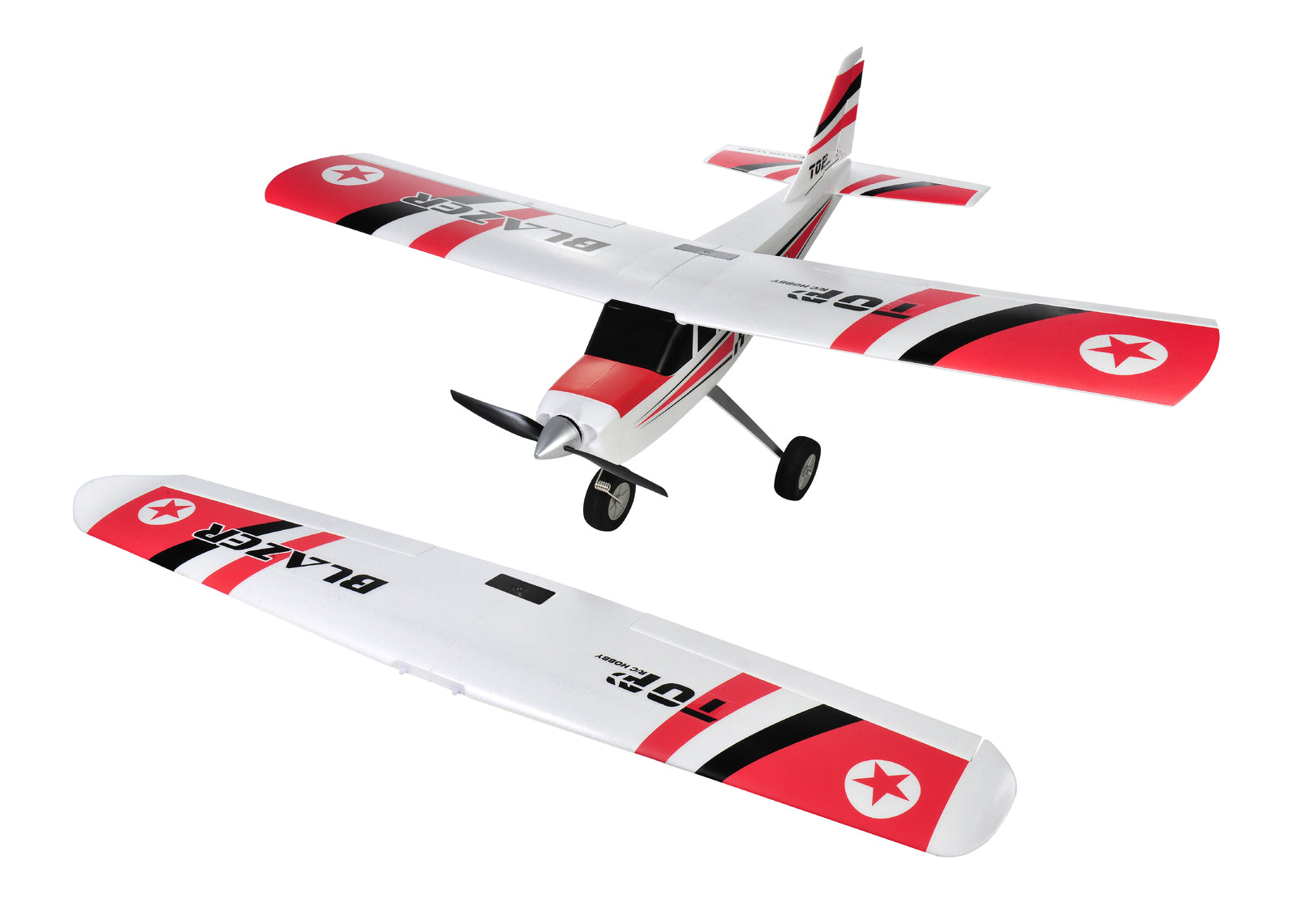 Top RC 1280MM Blazer (two wings included) PNP RC Aircraft