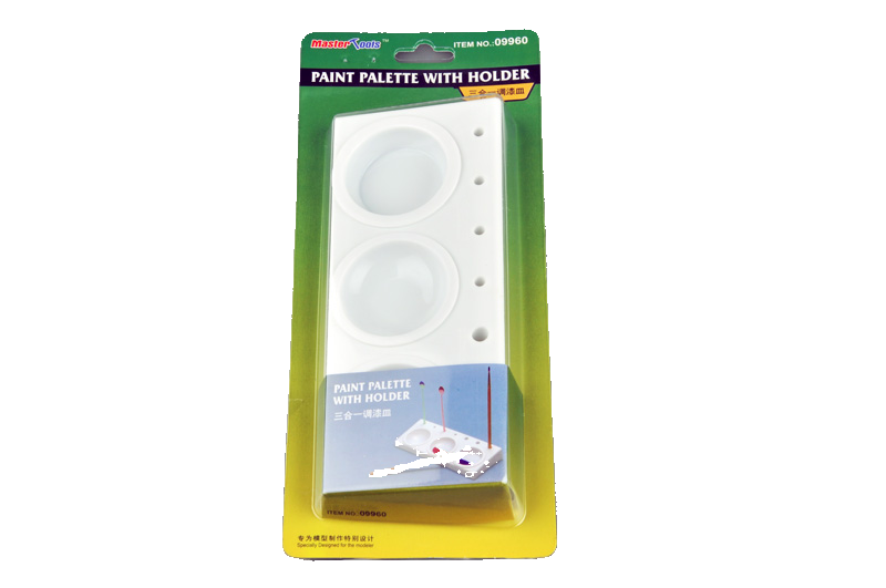 Trumpeter Paint Palette with Holder - [Sunshine-Coast] - Trumpeter - [RC-Car] - [Scale-Model]