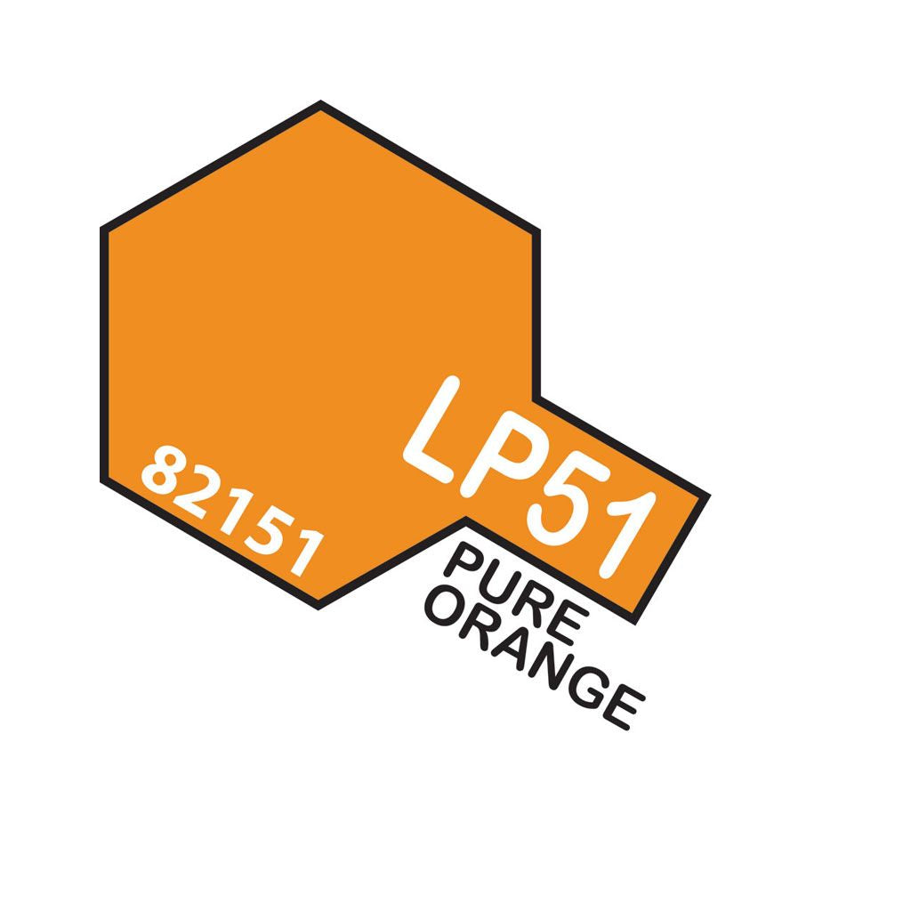 Tamiya LP-51 Pure Orange Lacquer Paint  - Local Pick Up Only - we cannot ship Aerosols. - [Sunshine-Coast] - Tamiya - [RC-Car] - [Scale-Model]