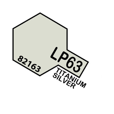 Tamiya LP-63 Titanium Silver Lacquer Paint  - Local Pick Up Only - we cannot ship Aerosols. - [Sunshine-Coast] - Tamiya - [RC-Car] - [Scale-Model]