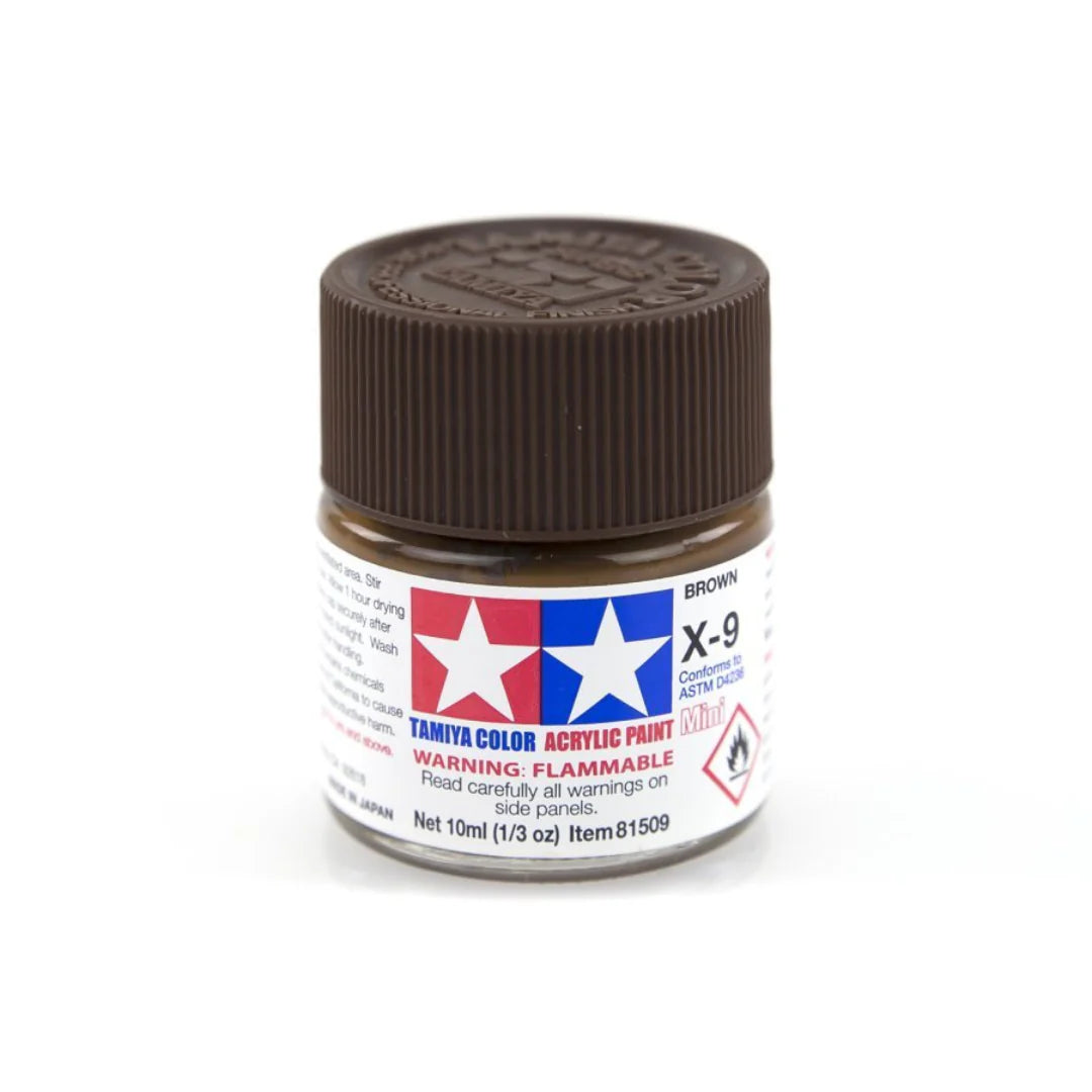 Tamiya Acrylic Mini X-9 Brown