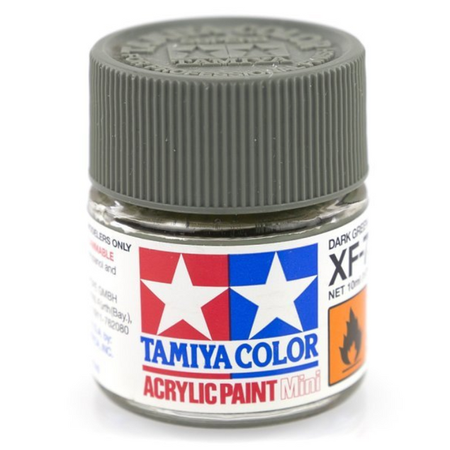 Tamiya Acrylic Mini Xf-61 Dark Green - [Sunshine-Coast] - Tamiya - [RC-Car] - [Scale-Model]