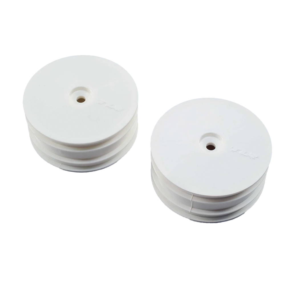 Team Losi Racing 22X-4 12mm Hex 4WD Front Buggy Wheels (2) (White) - TLR43022 - [Sunshine-Coast] - TLR - [RC-Car] - [Scale-Model]
