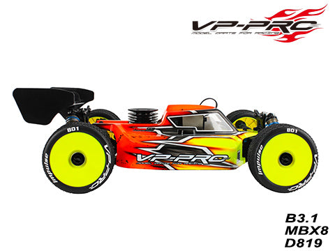 VP PRO 1/8 Buggy Electric & Nitro Universal Clear Car Body Shell (1.0mm) - [Sunshine-Coast] - VP Pro - [RC-Car] - [Scale-Model]