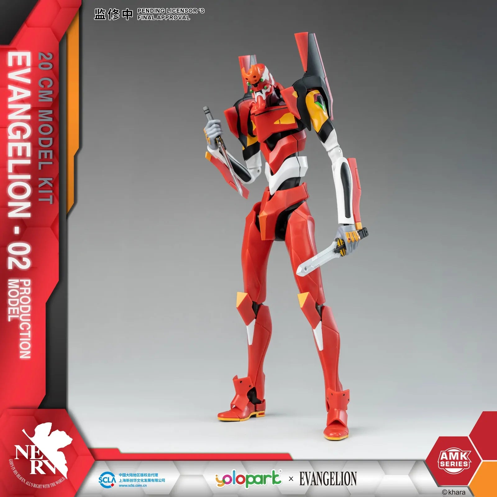 Yolopark AMK Series Evangelion EVA-02