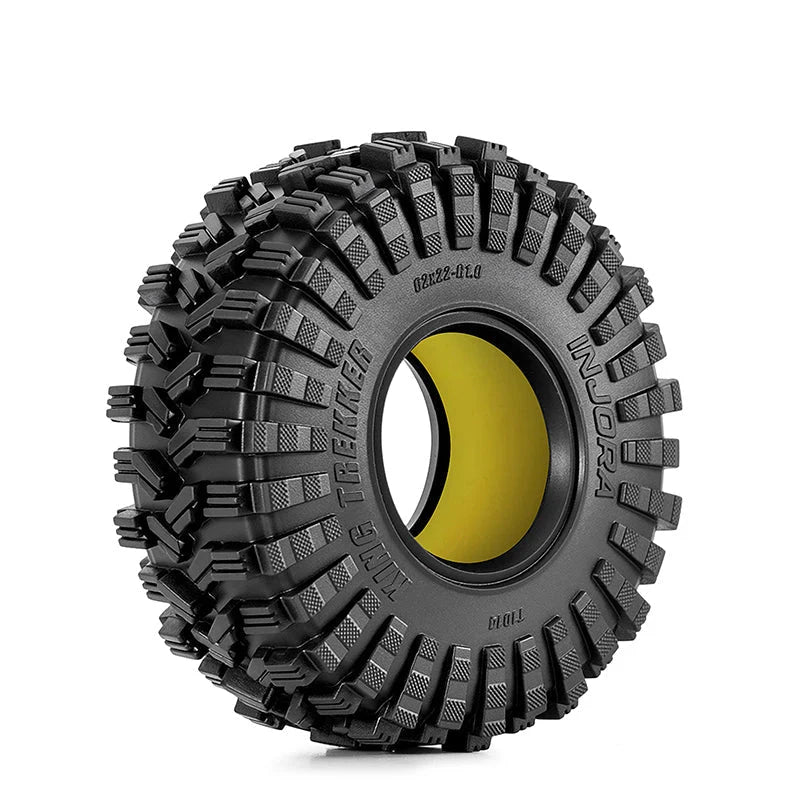INJORA 1.0" 62*22mm King Trekker Tires & Inserts Combo (4)