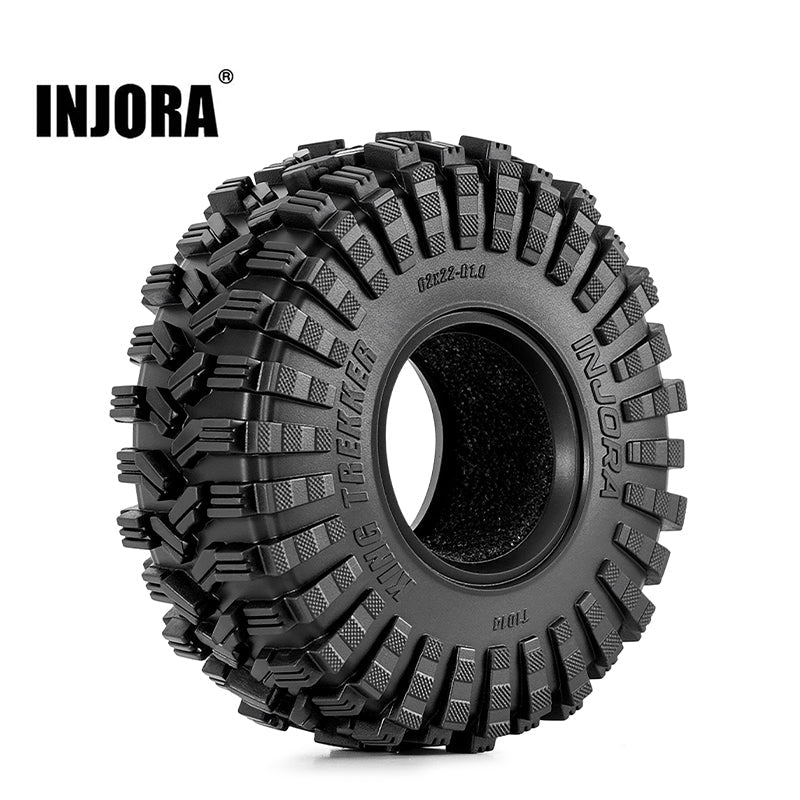 INJORA 1.0" 62*22mm King Trekker G2 Tires (T1014) (4)