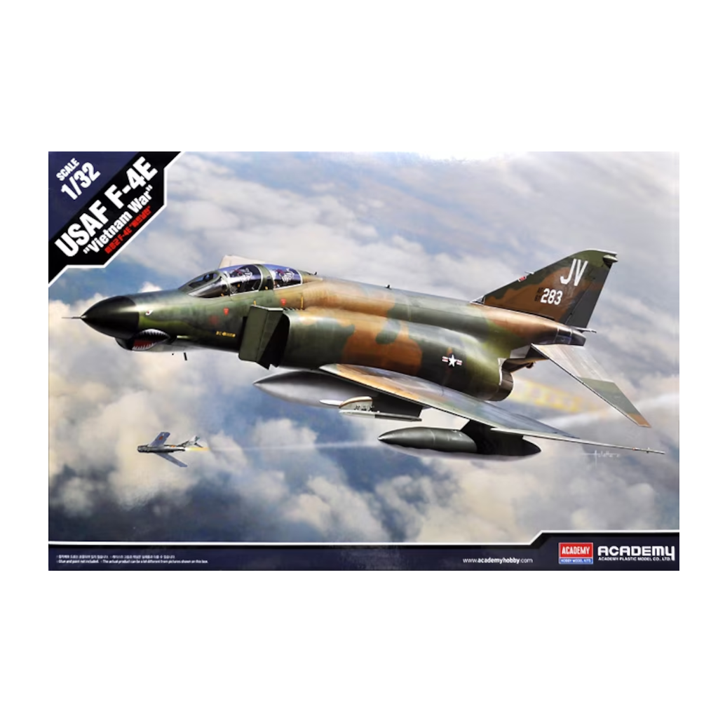 Academy 12133 1/32 Scale McDonald Douglas F-4E Phantom USAF Vietnam (With RAAF Markings) - Techtonic Hobbies - Academy