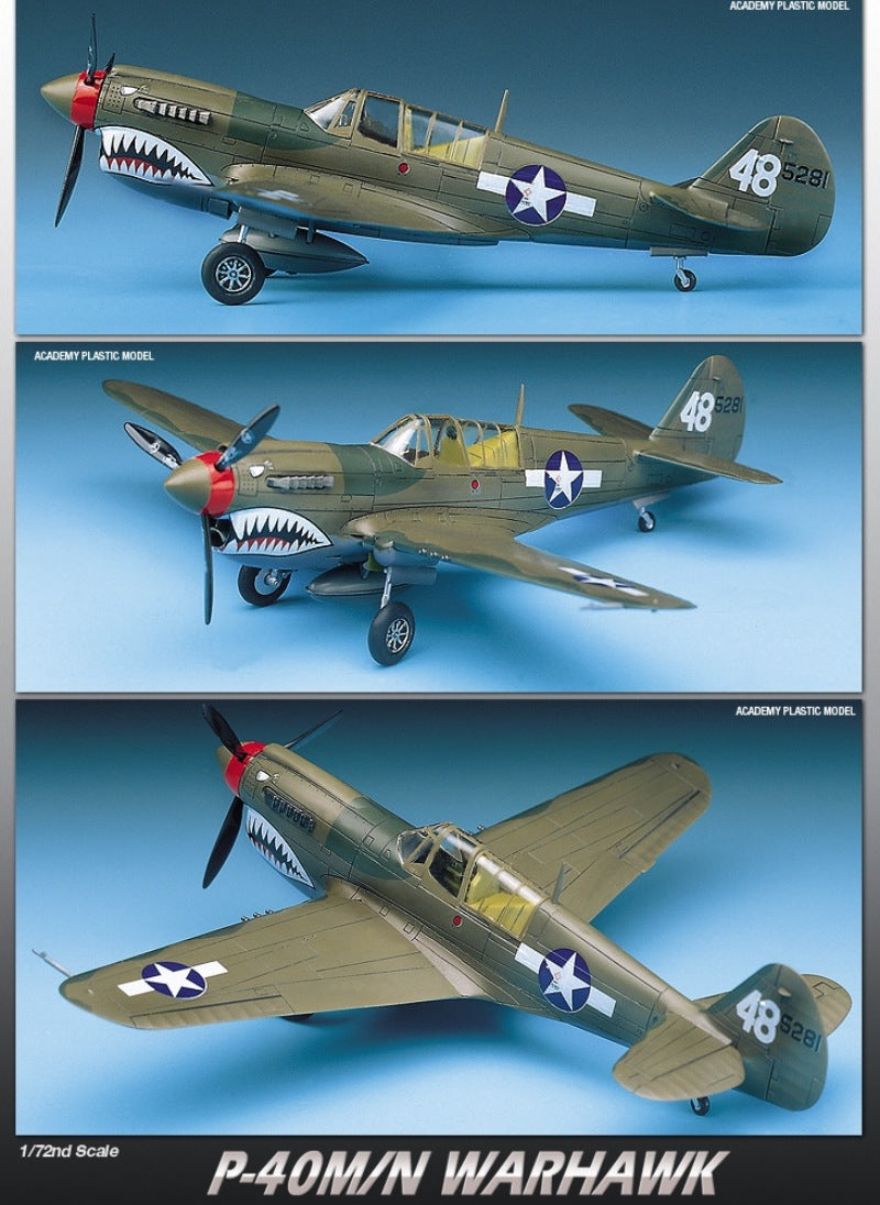 Academy 12465 1/72 Scale Curtiss P-40M/N (With Australian Decals) - [Sunshine-Coast] - Academy - [RC-Car] - [Scale-Model]