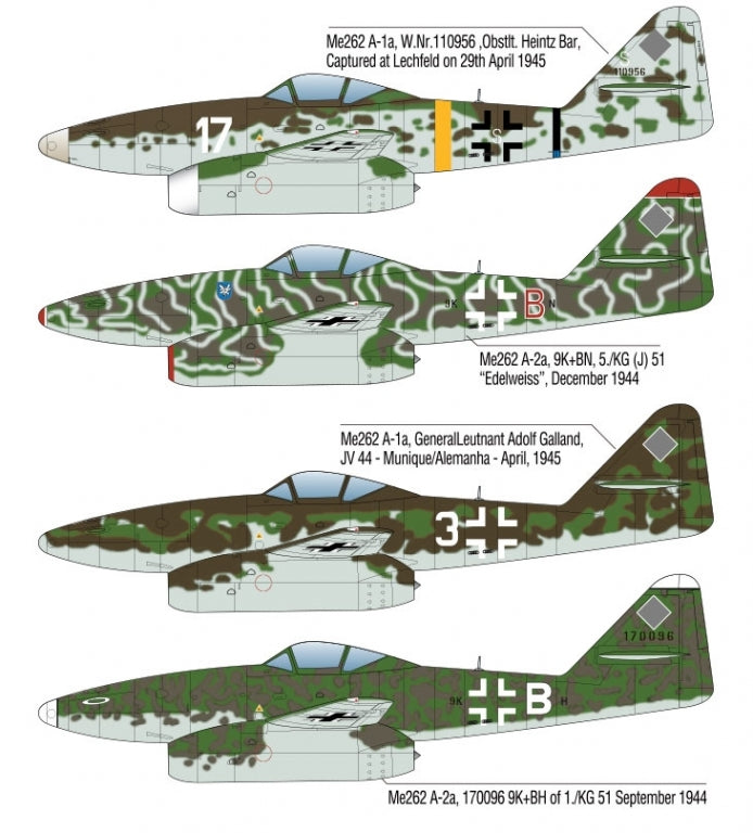 Academy 12542 1/72 Scale Messerschmitt Me-262A-1/2 "Last Ace" - [Sunshine-Coast] - Academy - [RC-Car] - [Scale-Model]