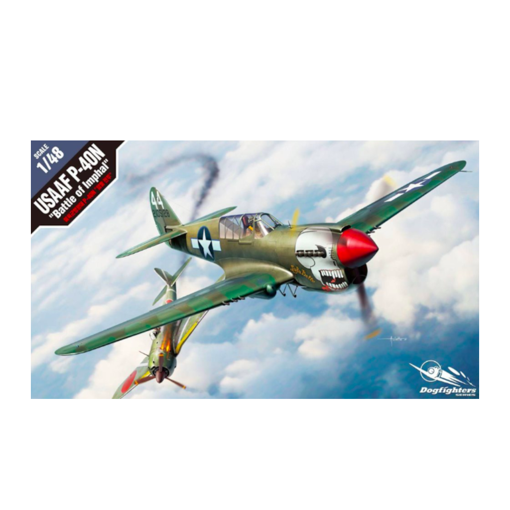Academy 12341 1/48 Scale Curtiss P-40N "Battle of Imphal" With Australian Markings - [Sunshine-Coast] - Academy - [RC-Car] - [Scale-Model]