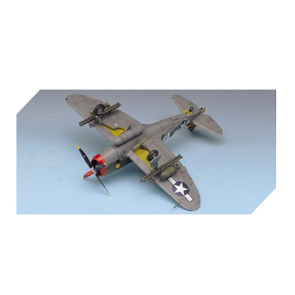 Academy 12492 1/72 P-47D "Razor-Back" Thunderbolt Plastic Model Kit - [Sunshine-Coast] - Academy - [RC-Car] - [Scale-Model]