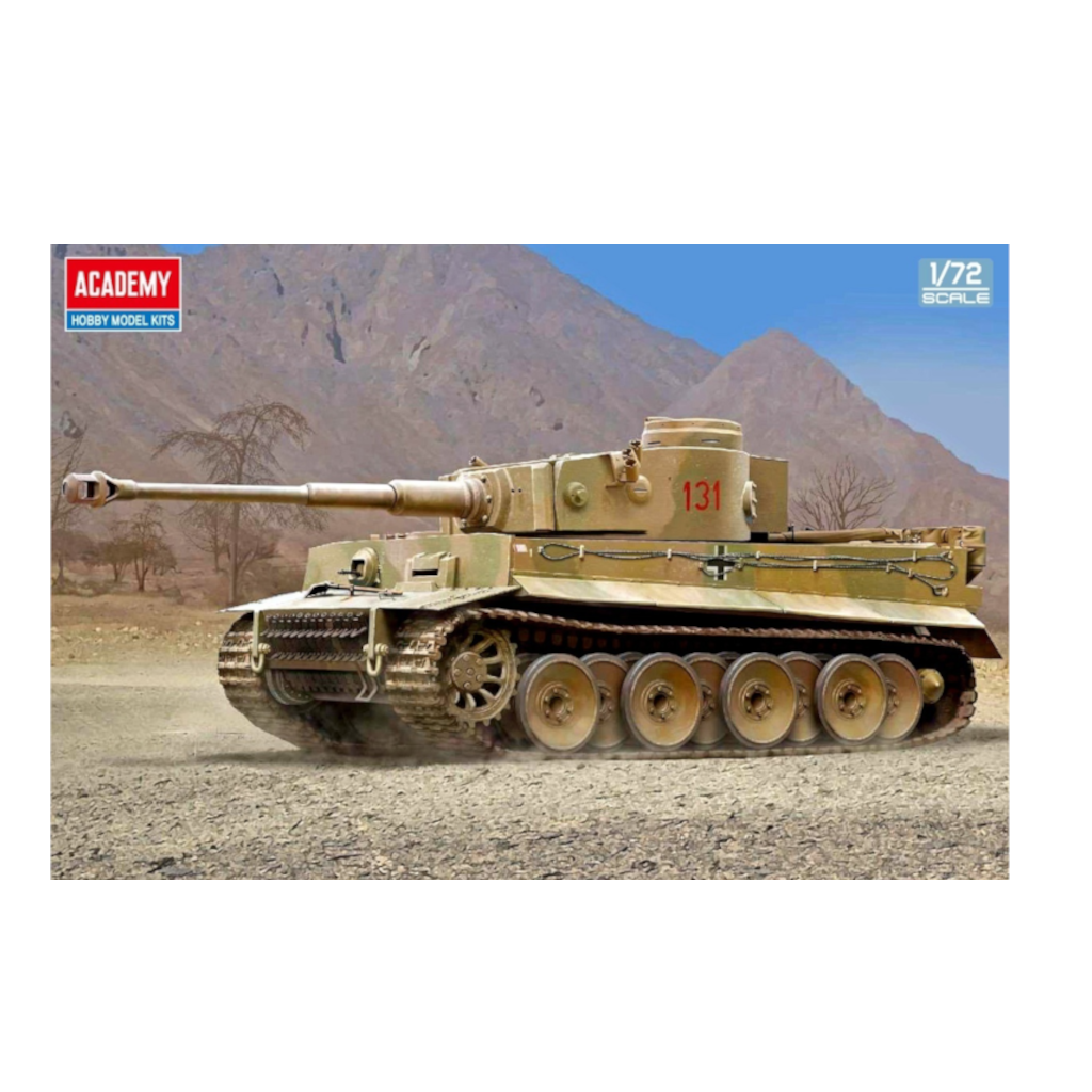 Academy 13422 1/72 Scale German Tiger 1 Early Production - Plastic Model Kit - [Sunshine-Coast] - Academy - [RC-Car] - [Scale-Model]