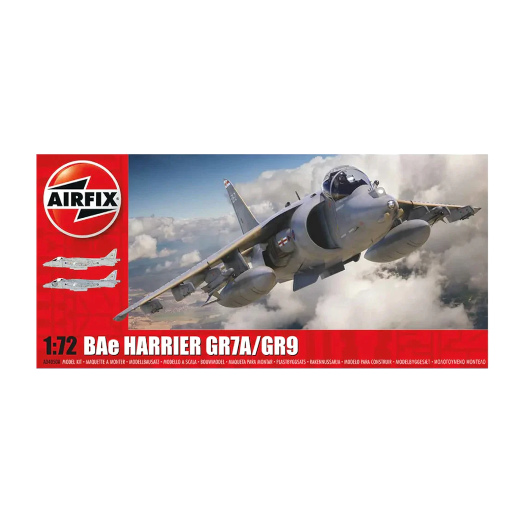 Airfix A04050A 1/72 Scale BAE Harrier GR7A/GR9 - Techtonic Hobbies - Airfix