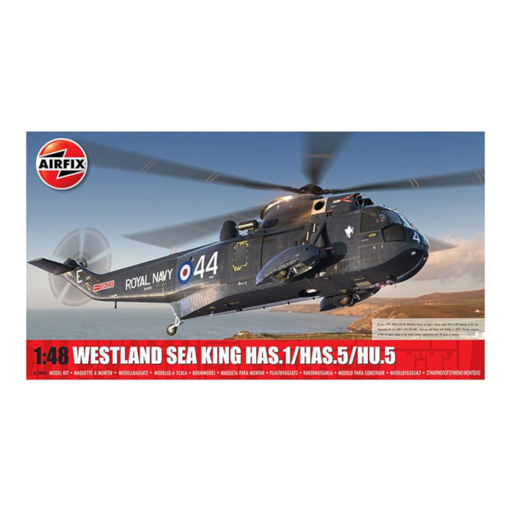 Airfix  1/48 Scale Westland Sea King HAS.1/HAS.5/HU.5 A11006