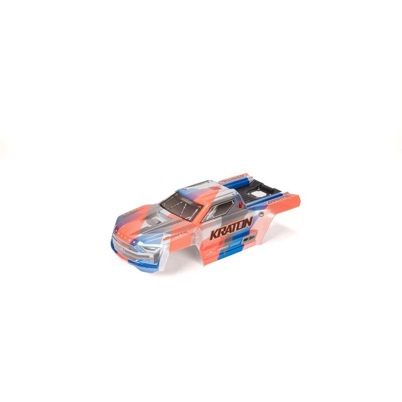 Arrma Painted, Decaled and Trimmed Body, Kraton 6S, Blue and Orange