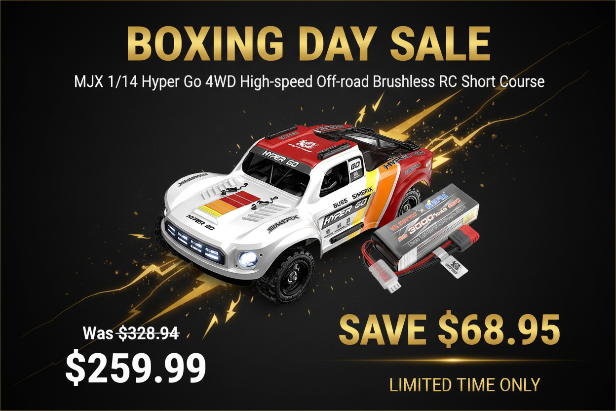 Boxing Day Sale - MJX RC Short Course with Additional 2S Battery