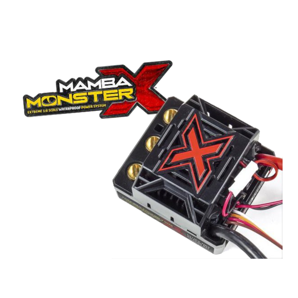 Castle Creations MAMBA Monster X Brushless ESC, 010-0145-00 - Techtonic Hobbies - Castle Creations