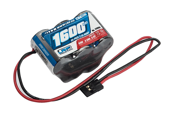LRP XTEC RX-Pack Hump 2/3A NiMH JR 6.0V 1600mAh (LRP-430601)