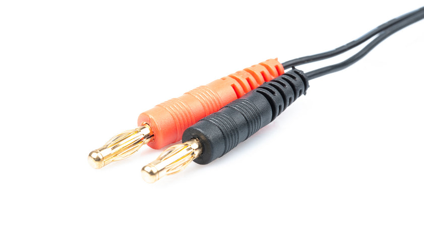 LRP Charging Lead 50cm 4mm – Futaba / Sanwa / Graupner / JR RX/TX (LRP-499201)