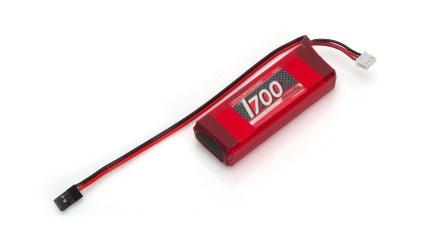 Nosram VTEC LIFEPO 1700MAH RX PACK 6.6V - STRAIGHT - NOS943000