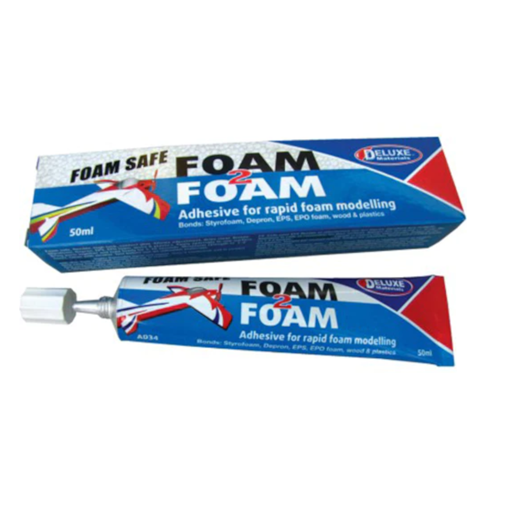 Deluxe Materials AD34 Foam 2 Foam (Adhesive for Rapid Foam Modelling) - Techtonic Hobbies - Deluxe Materials