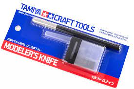 Tamiya 74040 Modeler's Knife/ Replacement Blades (25pcs) - [Sunshine-Coast] - Tamiya - [RC-Car] - [Scale-Model]