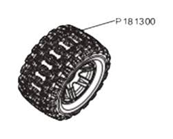 MJX Tires 4pcs P181300 | OEM Replacement for 18208