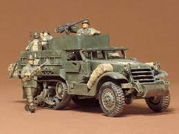 Tamiya U.S.Armoured Personnel Carrier M3A2 Half Track - [Sunshine-Coast] - Tamiya - [RC-Car] - [Scale-Model]
