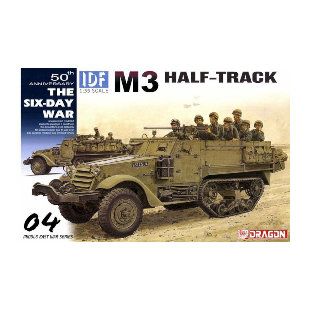 Dragon 3569 1/35 Scale M3 Half-track (IDF) - [Sunshine-Coast] - Dragon - [RC-Car] - [Scale-Model]