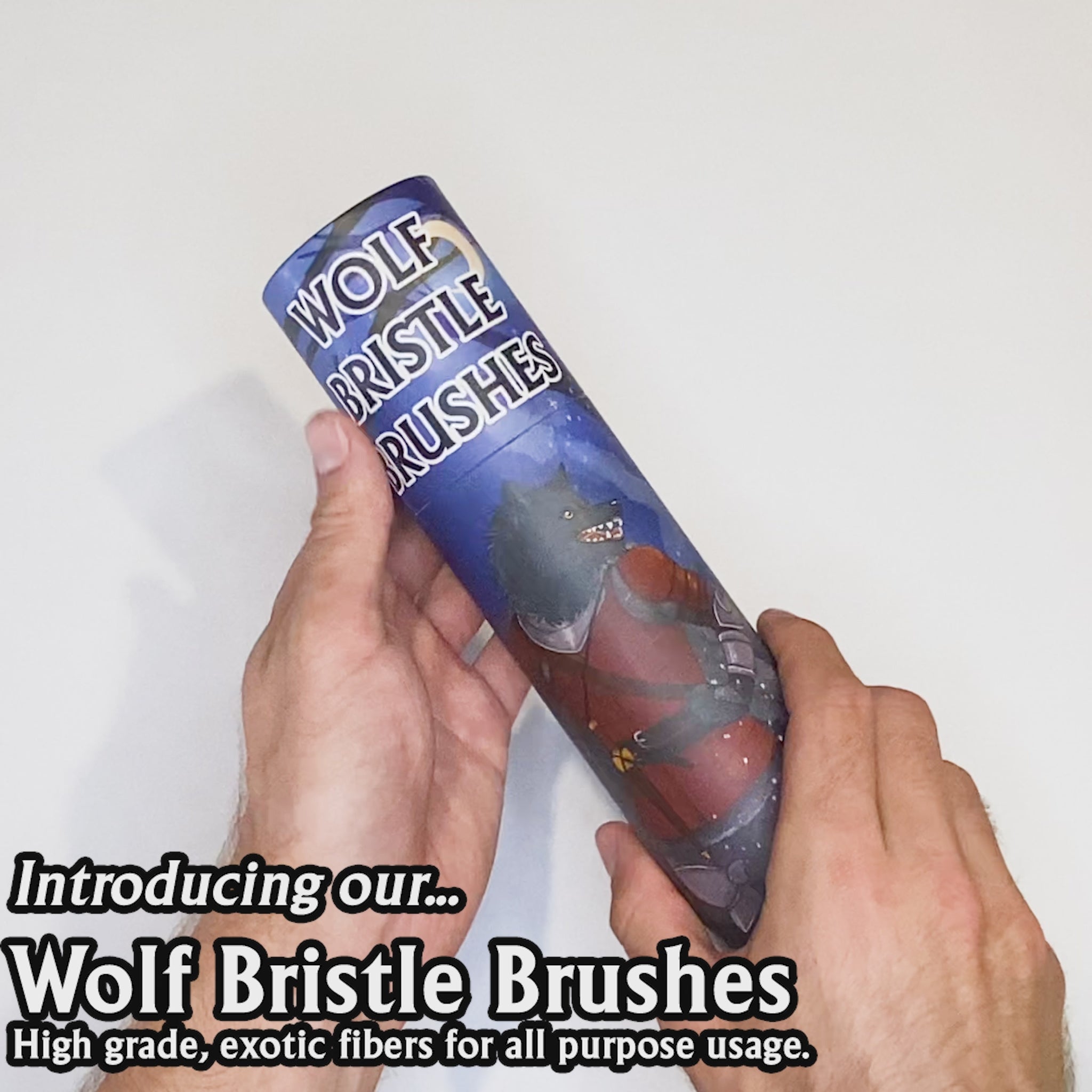 Chronicle Wolf Bristle Brush Set