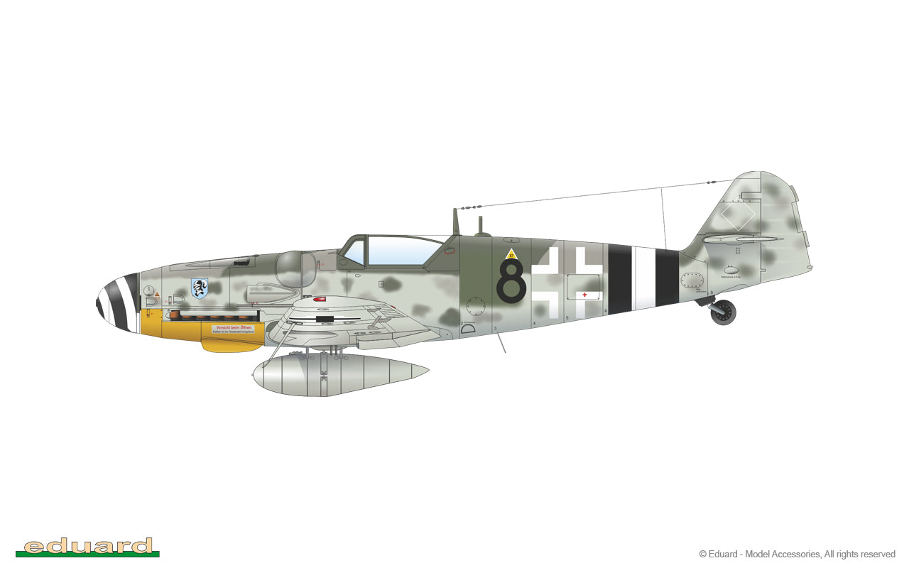 Eduard 82118 1/48 Scale Bf 109G-14 - Techtonic Hobbies - Eduard