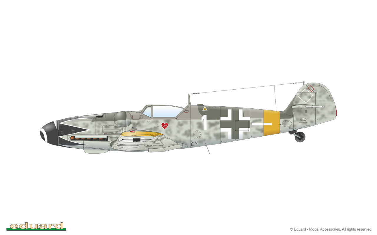 Eduard 82118 1/48 Scale Bf 109G-14 - Techtonic Hobbies - Eduard