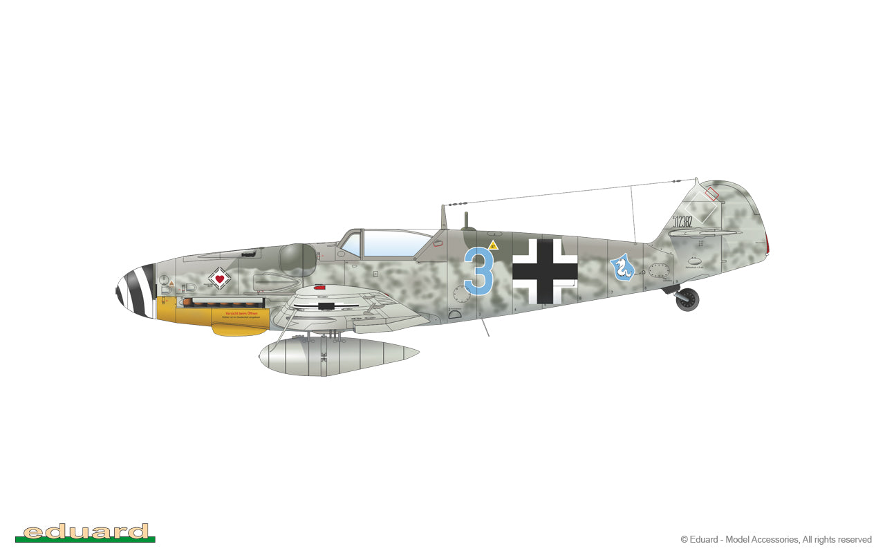 Eduard 82118 1/48 Scale Bf 109G-14 - Techtonic Hobbies - Eduard