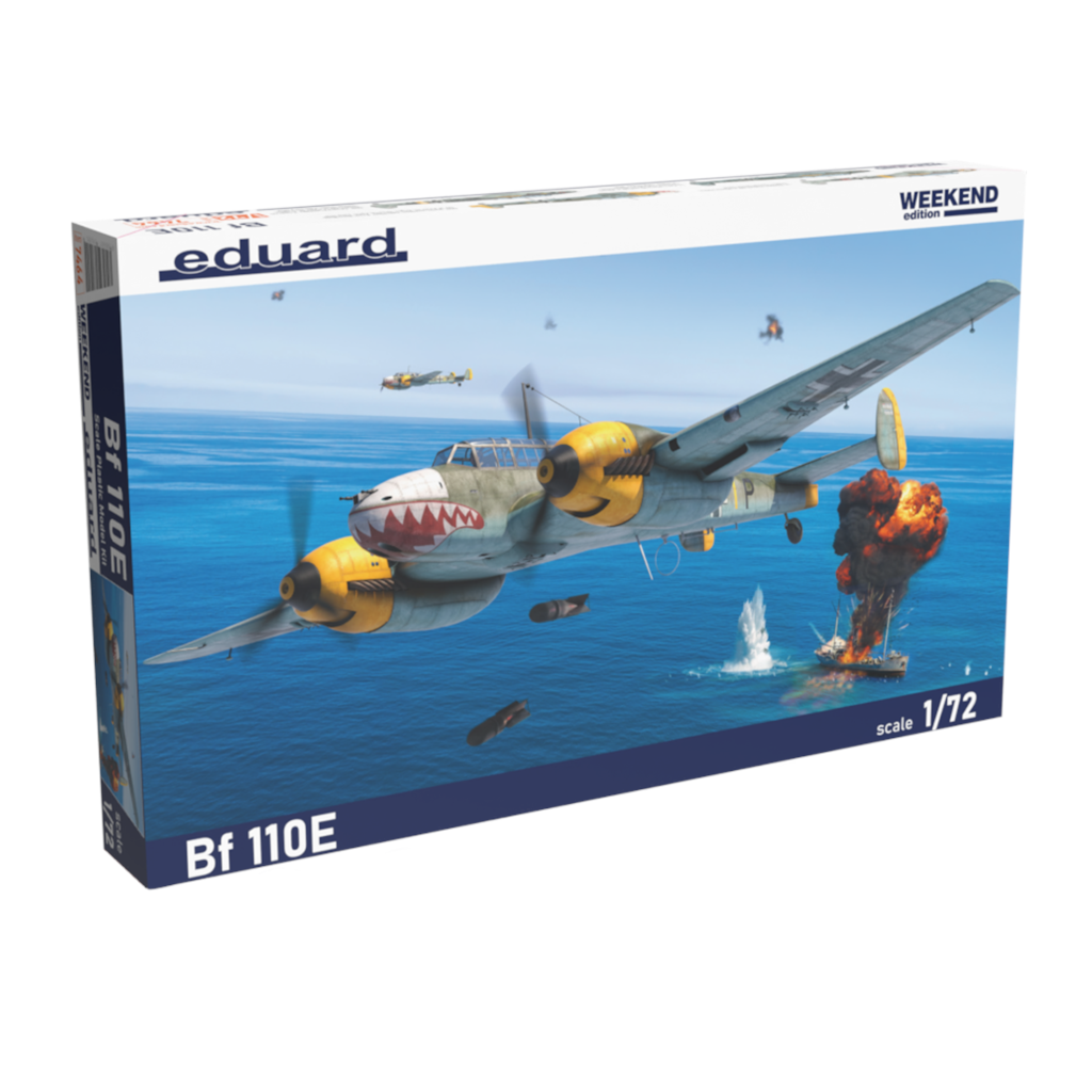 Eduard 7464 1/72 Scale Messerschmitt Bf 110 E - Techtonic Hobbies - Eduard