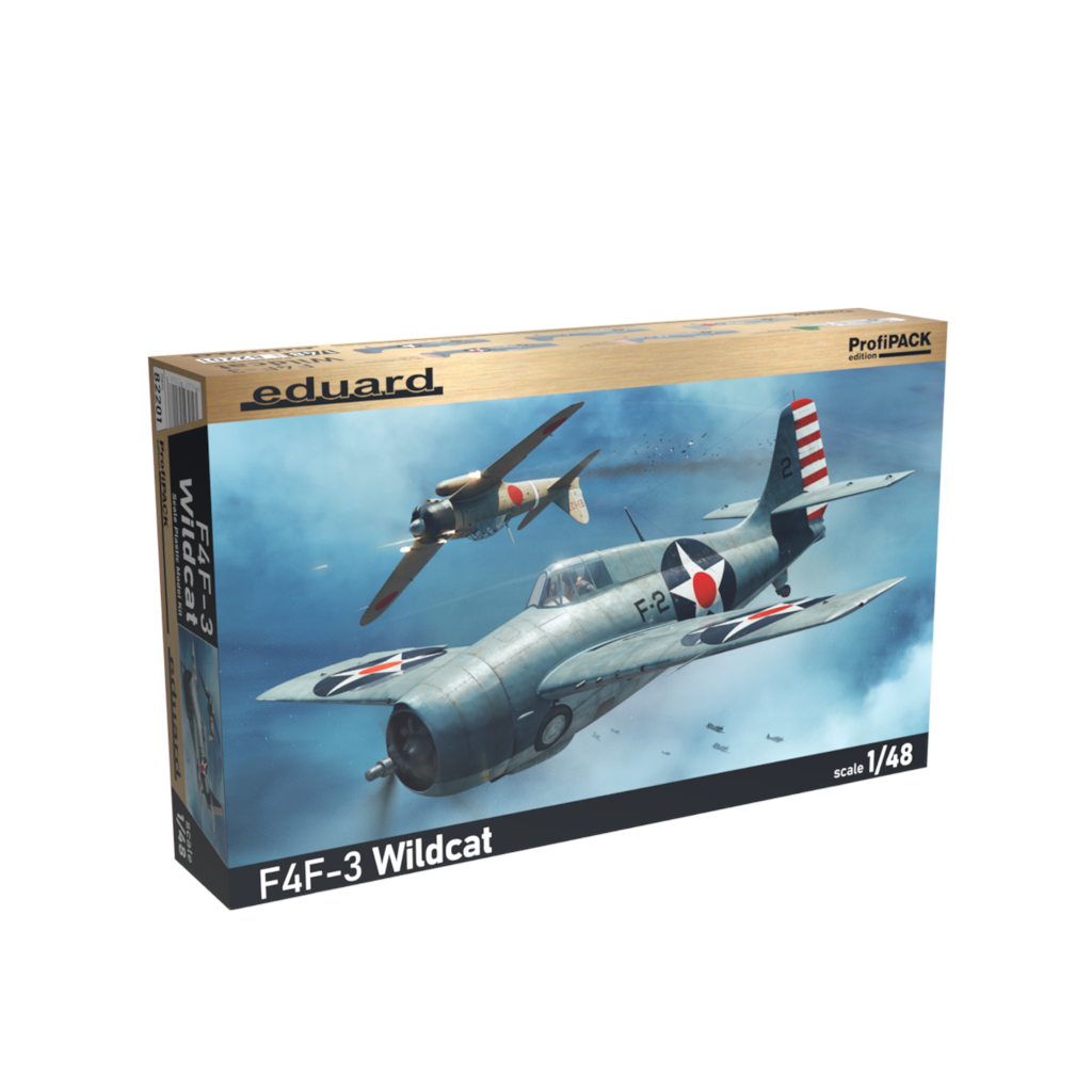 Eduard 82201 1/48 Scale Grumman F4F-3 Wildcat ProfiPack - [Sunshine-Coast] - Eduard - [RC-Car] - [Scale-Model]