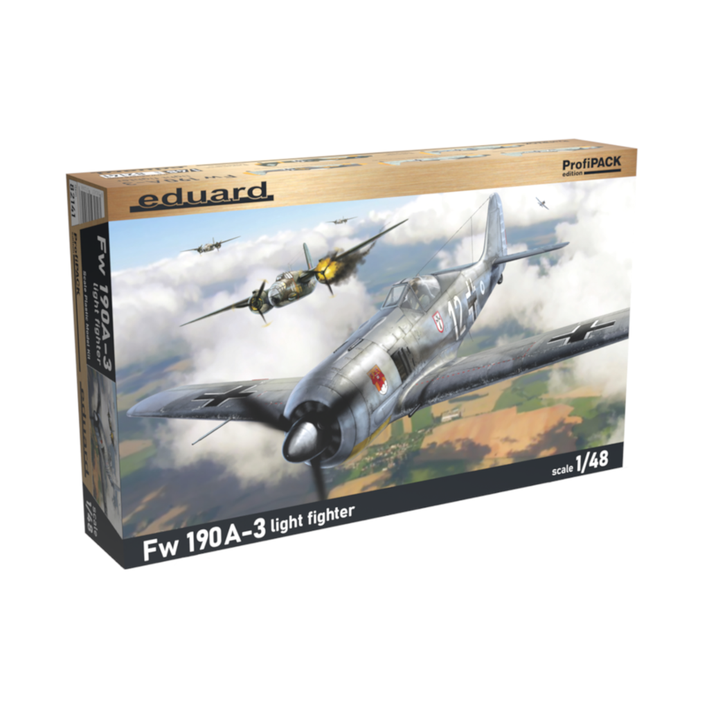 Eduard 82141 1/48 Scale Fw 190A-3 Light Fighter Profi Pack - [Sunshine-Coast] - Eduard - [RC-Car] - [Scale-Model]