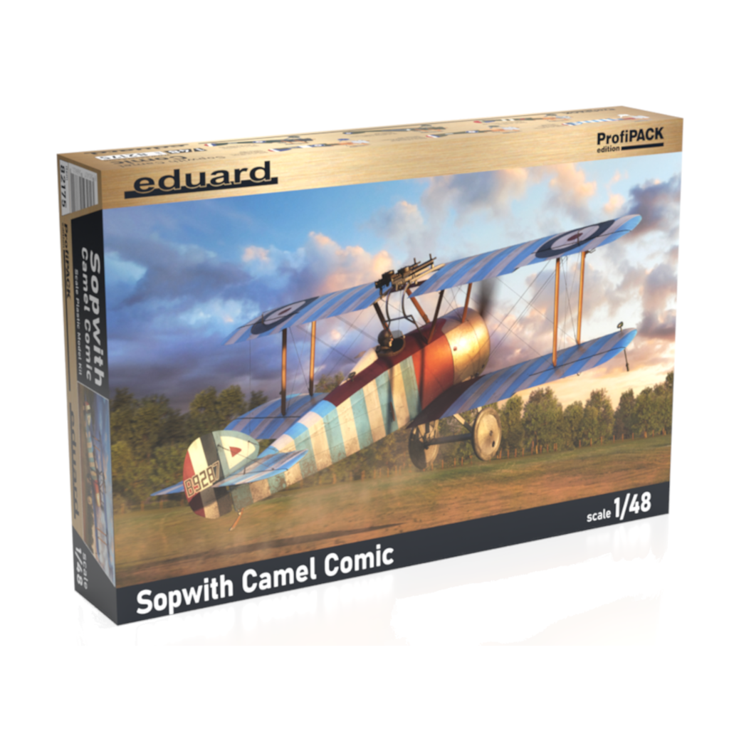 Eduard 82175 1/48 Scale Sopwith Camel Comic (Australian Decals) - Techtonic Hobbies - Eduard