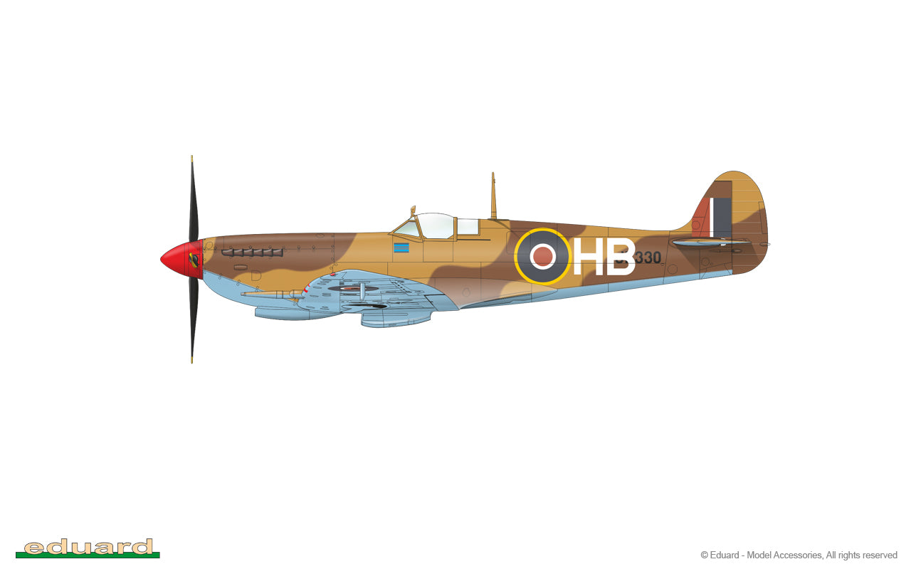 Eduard 70128 1/72 Scale Supermarine Spitfire Mk. VIII - Techtonic Hobbies - Eduard