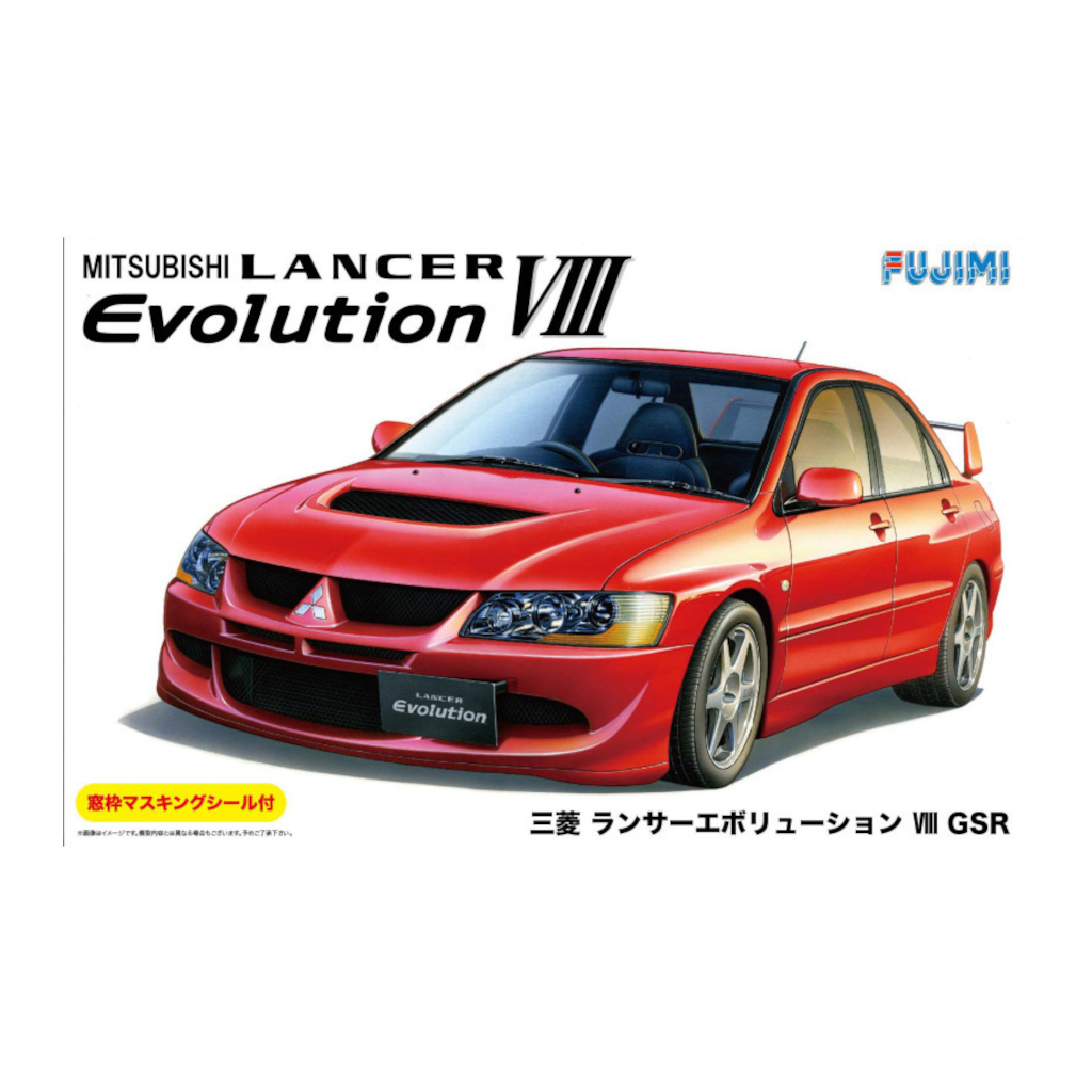 Fujumi 039244 1/24 Scale Mitsubishi Lancer Evolution VIII - Techtonic Hobbies - Fujumi