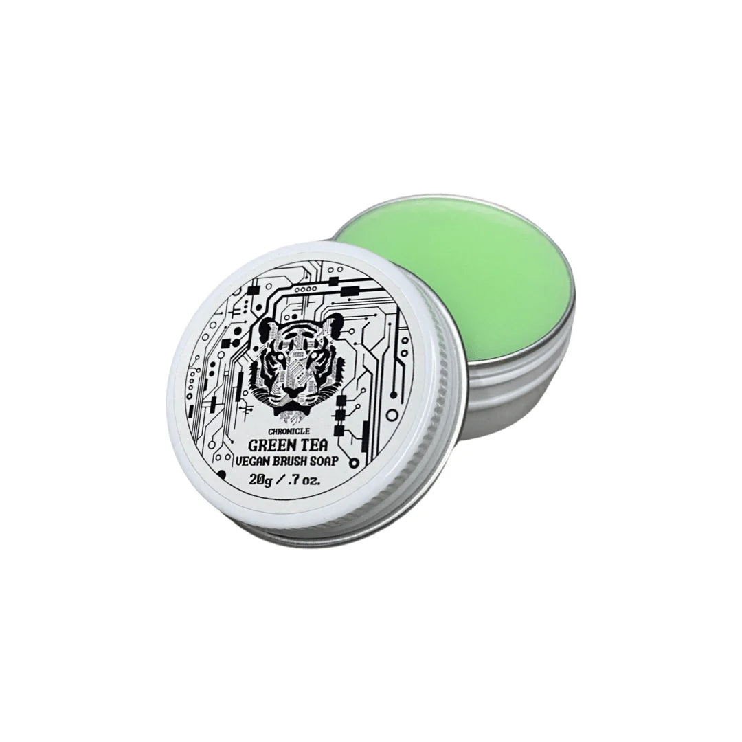 Chronicle Green Tea Vegan Brush Soap (100g)