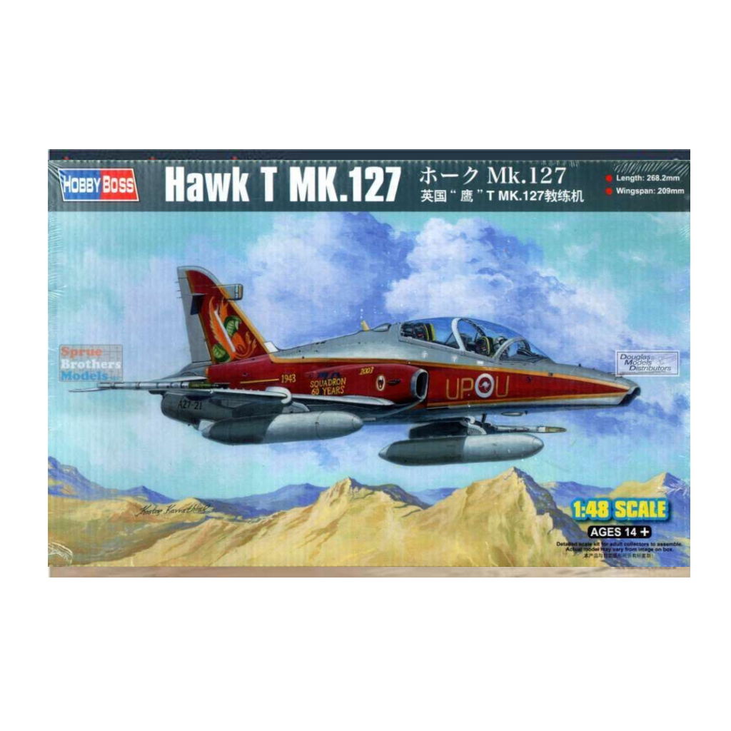 Hobby Boss 81736 1/48 Scale Bae Hawk T Mk.127 (Australian Decals) - Techtonic Hobbies - Hobby Boss