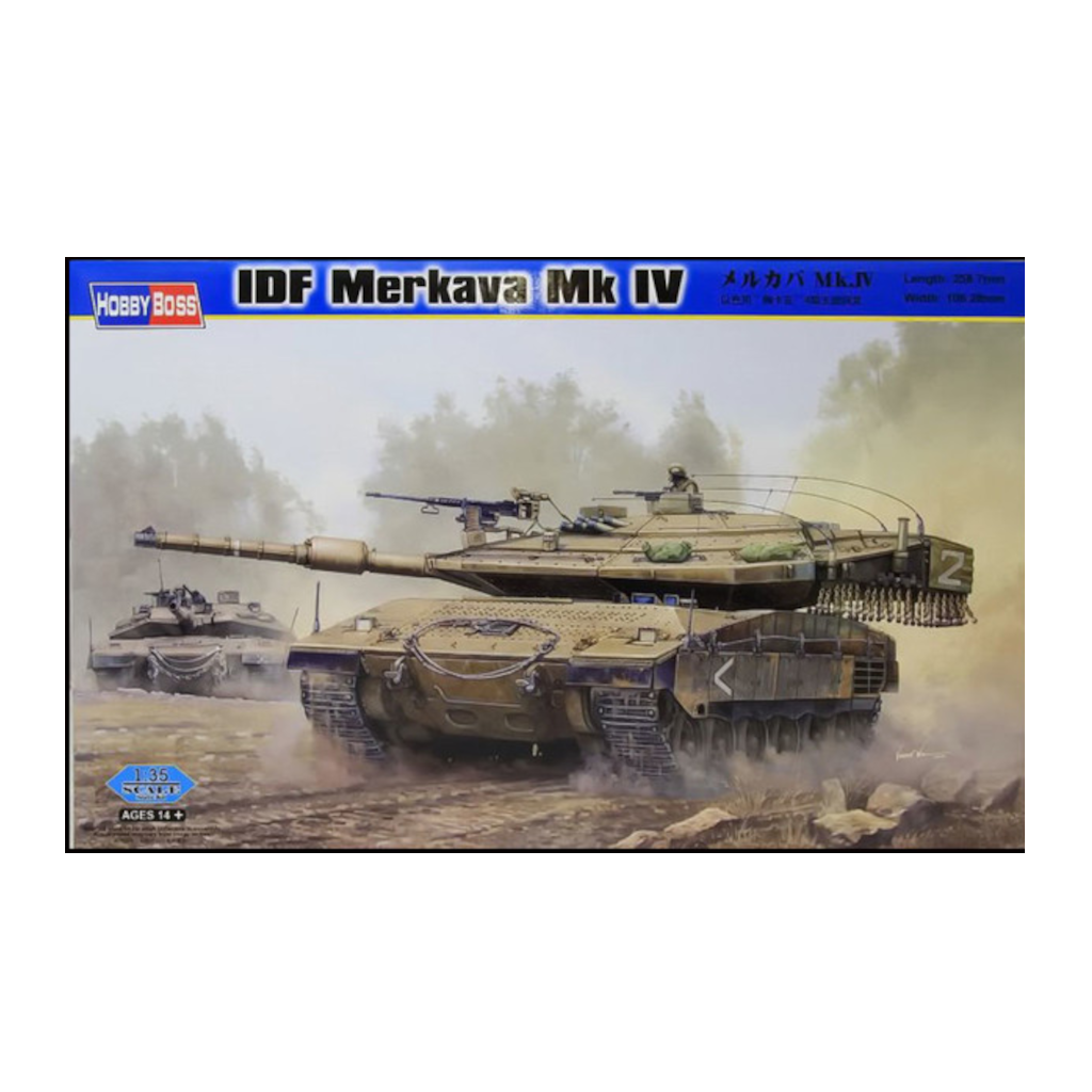 Hobby Boss 82429 1/35 Scale Israel Merkava Mk IV IDF MBT - Techtonic Hobbies - Hobby Boss