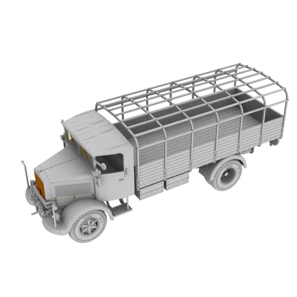 IBG 72094 1/72 Scale 3Ro Italian Truck - Troop Carrier Plastic Model Kit - Techtonic Hobbies - IBG