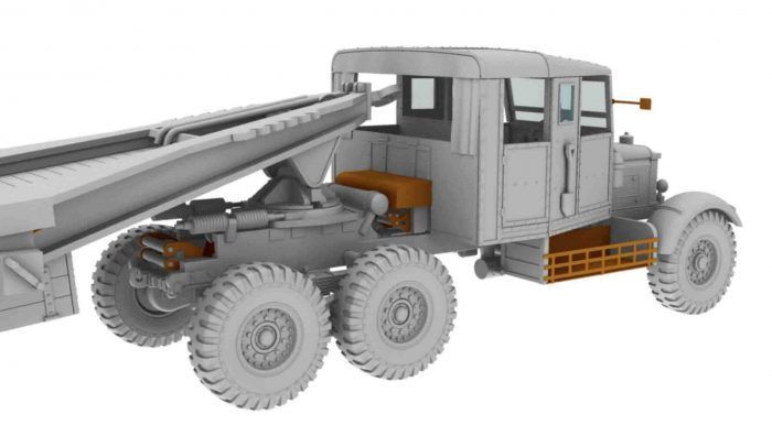 IBG 72080 1/72 Scale Scammell Pioneer Tank transporter with TRCU 30 Trailer Plastic Model Kit - Techtonic Hobbies - IBG