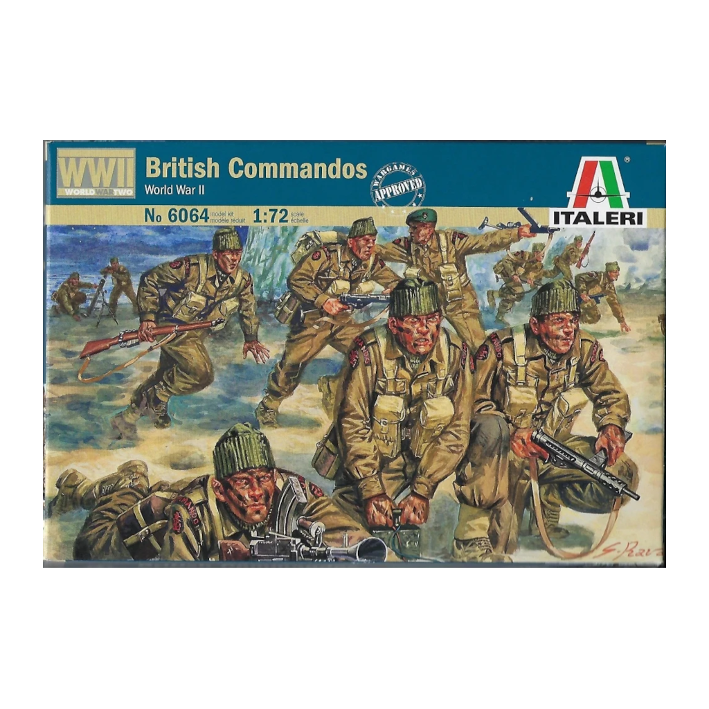 Italeri 006064 1/72 Scale WWII British Commandos